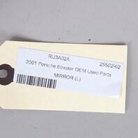 1997-2004 Porsche 911 Boxster Right Side View Door Mirror 5 Pin OEM Used