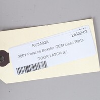 1998-2004 Porsche 911 Boxster Left Door Latch Lock 8N1837015A OEM Used