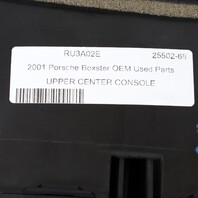 2000-2002 Porsche Boxster Radio Bezel Center Dash Air Vent 98655213108 OEM Used