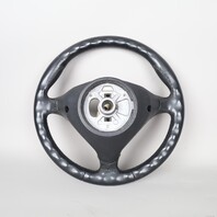 1999-2004 Porsche 911 Boxster Black 3 Spoke Steering Wheel 99634780454 OEM Used