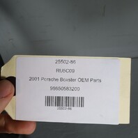 1997-2002 Porsche Boxster 986 Right Rear Fender Liner Heat Shield OEM