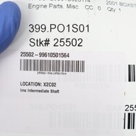 2002-2004 Porsche 911 Boxster IMS Intermediate Shaft 2.7 / 3.2 / 3.6 OEM