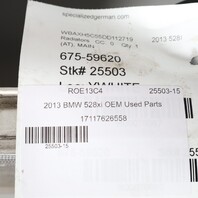 2012-2016 BMW 528i 2.0 Radiator 17117626558 OEM Used