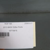 2011-2016 BMW 528i 535i Radiator Support Air Duct 51747200787 OEM Used NOTE