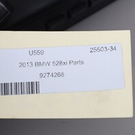 2011-2013 BMW 528i 535i 550i Rear View Mirror 51169274268 OEM Used