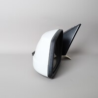 2012-2013 BMW 528i 535i 550i Left Door Mirror White 51167321811 OEM Useds