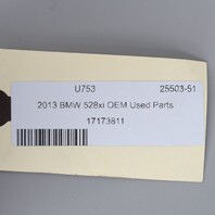 2011-2013 BMW 528i 535i 550i Left LED Turn Signal Module 63117271899 OEM Used