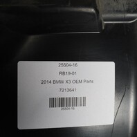 2011-2018 BMW X3 X4 Left Front Fender Liner Front Half 51717213641 OEM