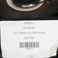BMW X3 X5 X6 Central Floor Speaker Subwoofer 65139247342 OEM
