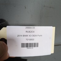 2011-2017 BMW X3 X4 Upper Radiator Support Cross Bar OEM 51647210502