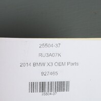 2014 BMW X3 OEM Parts