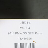 2011-2018 BMW X3 X4 320i xDrive Front Differential Carrier Ratio 3.38 OEM