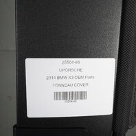 2011-2017 BMW X3 F25 Rear Trunk Cargo Cover Shade Black 51477222208 OEM