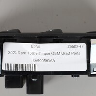 2015-2025 Ram 1500 2500 3500 Left Power Window Switch Bezel 68590583AA OEM Used