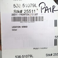 1979-1981 Porsche 928 Front Brake Caliper Set Pair OEM