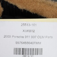 2005-2012 Porsche 911 997 Coupe Rear Speaker Box BOSE Sand Beige OEM