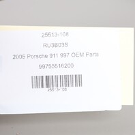 2005-2012 Porsche 911 997 Door Panel Grab Pull Handle Right Black OEM