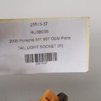 2005-2008 Porsche 911 997 Tail Light Wiring Harness OEM 99763143600