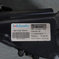 2005-2008 Porsche 911 997 Coupe Engine Lid Rear Spoiler Drive Mechanism OEM