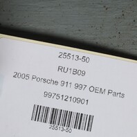 2005-2008 Porsche 911 997 Coupe Engine Lid Rear Spoiler Drive Mechanism OEM