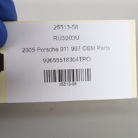 2005-2012 Porsche 911 Coupe Left B-Pillar Molding Leatherette Beige OEM