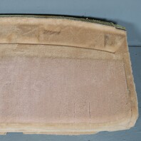 05-12 Porsche 911 997 Coupe Rear Seat Shelf Carpet Liner Beige OEM 99655103107