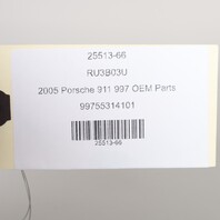 2005-2012 Porsche 911 Boxster Cayman Console Ash Tray Stone Grey OEM