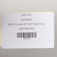 2005-2012 Porsche 911 997 Engine Lid Lock Latch Clasp OEM 99751205300