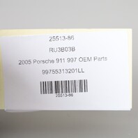 2005 Porsche 911 997 OEM Parts