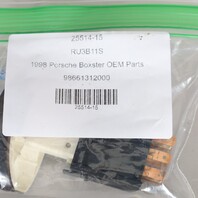 1997-2002 Porsche Boxster Hazard Flasher Switch Gloss 98661312000 OEM