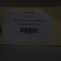 1997-1999 Porsche Boxster 986 Right Passenger Door Window Motor 98662410200 OEM
