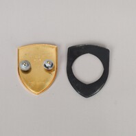 Porsche 911 Boxster Cayman Front Hood Emblem Crest Badge OEM