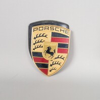 Porsche 911 Boxster Cayman Front Hood Emblem Crest Badge OEM