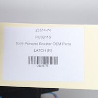 1998-2004 Porsche 911 996 Boxster 986 Right Door Latch 3B1837016P OEM