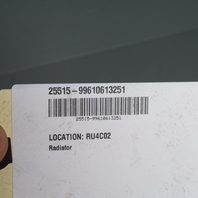 1997-2004 Porsche 911 996 Boxster 986 Right Radiator 99610613251 OEM