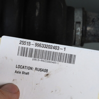 1999-2001 Porsche 911 996 Rear Axle Shaft CV Joint 6 Speed OEM 99633202403