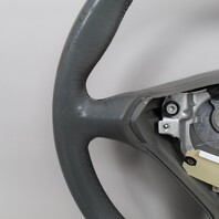 1999-2004 Porsche 911 Boxster Steering Wheel 3 Spoke Graphite Grey OEM