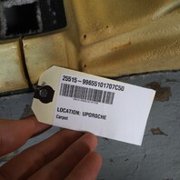 1999-2004 Porsche 911 996 Convertible Rear Seat Carpet Grey OEM