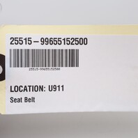 1999-2012 Porsche 911 996 997 Left Rear Seat Belt Buckle 99680316501 OEM