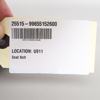 1999-2012 Porsche 911 996 997 Right Rear Seat Belt Buckle 99680316501 OEM