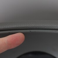 2000-2004 Porsche 911 996 Speedometer Cover Trim Leatherette Grey OEM