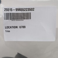 1999-2004 Porsche 911 996 Boxster 986 Ignition Switch Key Lock Trim OEM