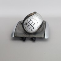 2000-2004 Porsche 911 Boxster Weighted 6 Speed Shift Knob 99642498100 OEM WORN