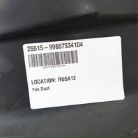 1997-2004 Porsche 911 Boxster Left Radiator Fan Shroud 99657534104 OEM