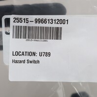2002-2004 Porsche 911 996 Hazard Flasher Light Switch OEM 99661312001