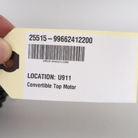 1999-2004 Porsche 911 996 Convertible Top Cover Lid Motor 99662412200 OEM