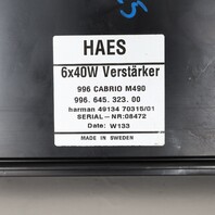 2001-2002 Porsche 911 996 Amp Amplifier HAES 99664532300 OEM