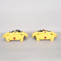 1999-2012 Porsche 911 996 Front Brake Calipers Brembo Set Pair Black OEM Painted