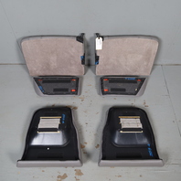 2000-2004 Porsche 911 996 Convertible Rear Seat Set Upper Lower Grey OEM