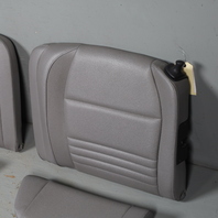 2000-2004 Porsche 911 996 Convertible Rear Seat Set Upper Lower Grey OEM
